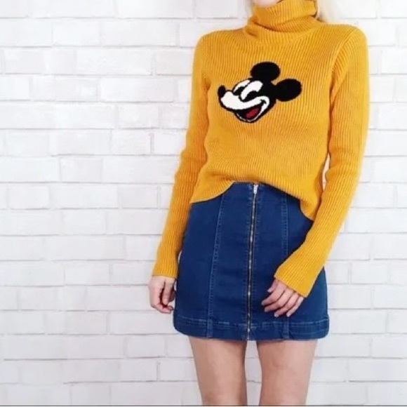 Urban Outfitters Dresses & Skirts - BDG urban outfitters Everyday Full Zip Up Denim Mini Skirt XS